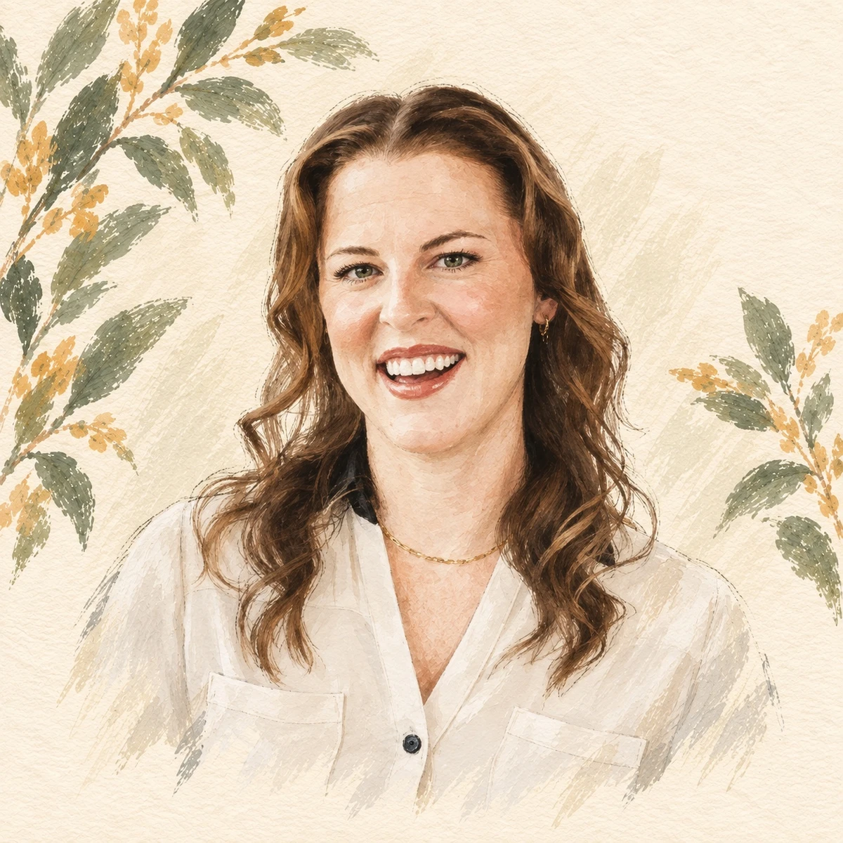Illustrated portrait of Allison Dixon